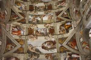 Deckenmalerei der sixtinischen Kapelle