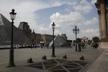 Innenhof vom Louvre